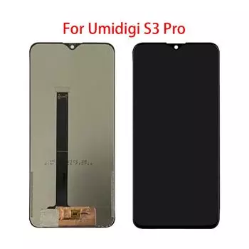 ЖК-экран для Umidigi S3 Pro, ЖК-дисплей, дигитайзер сенсорного экрана, полная замена в сборе чёрный