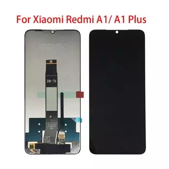 ЖК-экран для Xiaomi Redmi A1 A1 + Plus, замена преобразователя сенсорного экрана в сборе с ЖК-дисплеем For Redmi A1 чёрный
