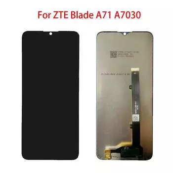 ЖК-экран для ZTE Blade A71 A7030, ЖК-дисплей, дигитайзер сенсорного экрана, полная замена в сборе чёрный