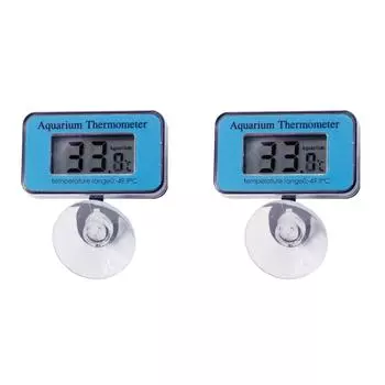 ЖК-цифровой аквариумный всасывающий погружной термометр, измеритель температуры