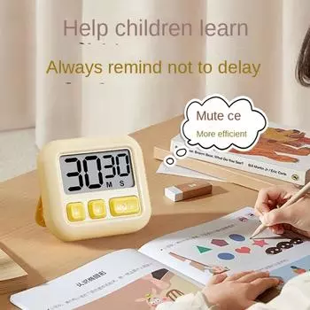 ЖК-цифровой кухонный таймер с магнитным будильником, счетчиком, портативным таймером отсчета времени для чтения