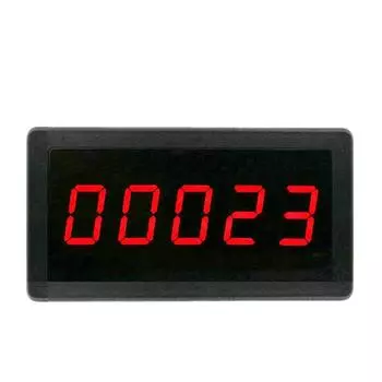ЖК-цифровой счетчик модуль DC12V-24V электронный сумматор 1~99999 диапазон подсчета чёрный