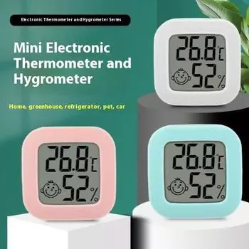 ЖК-цифровой термометр, гигрометр, электронный измеритель температуры и влажности для помещения, датчик метеостанции для дома