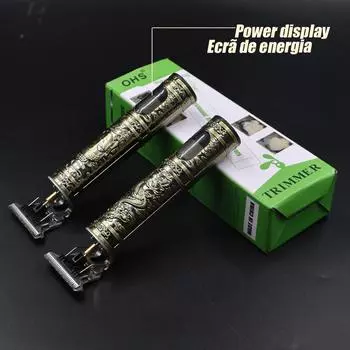 ЖК-дисплей T9 машинка для стрижки волос борода бритье триммер для волос на теле машинка для стрижки электрическая мужская машинка для стрижки 0 мм парикмахерская бритва