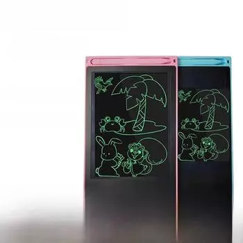 «ЖК-доска для рисования с защитой глаз для детей и функцией стирания одним щелчком» 6.5 inch monochrome handwriting розовый