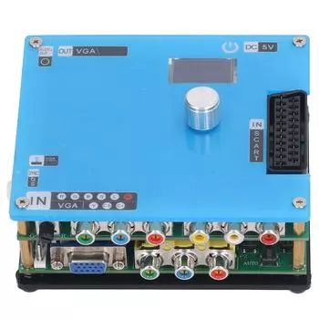 ЖК-конвертер GBSC VGA RCA Интерфейс мультимедиа высокой четкости с 3 выходами GBS Control Video Game Conv