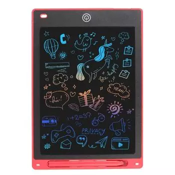 ЖК-планшет для письма 10 дюймов ЖК-экран цветной кнопка удаления защита глаз детский планшет для рисования
