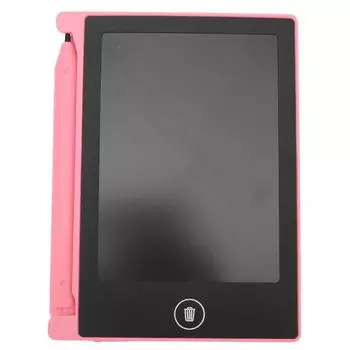 ЖК-планшет для письма 4,5 дюйма, одноцветная доска для рисования, электронный планшет для письма, образовательный