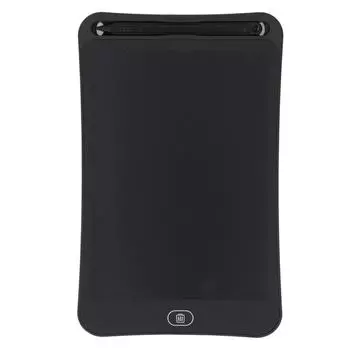 ЖК-планшет для письма, чувствительный к давлению, портативный, цветные линии, доска для рисования для детей, 8,5 дюймов, черный чёрный