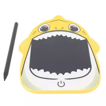 ЖК-планшет для рисования 6,5 дюймов, цветная доска для рисования, стираемый, с блокировкой, электронный планшет для рисования с жёлтый