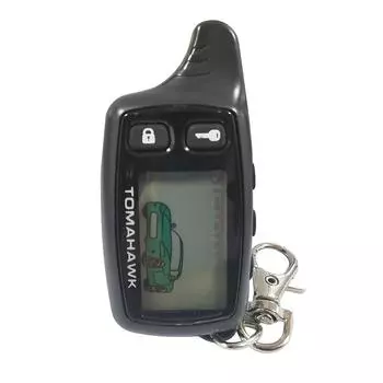 ЖК-пульт дистанционного управления для TW9010, двусторонний пульт дистанционного управления, русский автомобильный пульт дистанционного управления, автомобильная сигнализация, пульт дистанционного управления, 12 В, 50–100 м, 3 секунды, противоугонная сигн