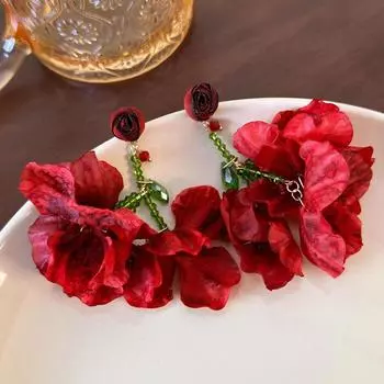 Zhong Chuxi Ankela Red Travel Earrings Earrings