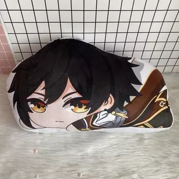 Zhongli Genshin Impact Nilou Sucrose Sleepy Plush Doll Cushion Pillow Xmas Gift Zhongli,Pendant