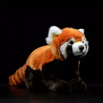 ZHONGXIN MADE Красная панда плюшевая игрушка милая кукла подушка мягкая супер пушистая серия обучающая игрушка красный