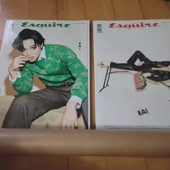 Журнал Exo Kai Esquire, том 2 + постер