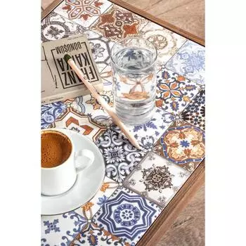 Журнальный столик Esperanza 32x32 см, натуральный твердый керамический столик, мебель для гостиной