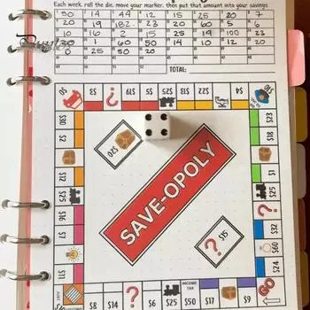 Журнал сбережений, финансовый планировщик, блокнот, отслеживание сбережений, журнал долговых проблем, планировщик бюджета с отслеживанием расходов, подарок для детей чёрный