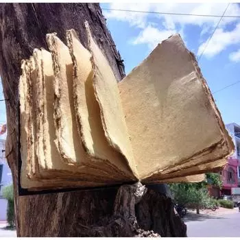 Журнал Shadows с застежкой-замком Антикварный ручной работы с отделкой по краям Винтажный бумажный журнал в кожаном переплете для женщин и мужчин Дорожный блокнот для письма 5 x 7 in синий