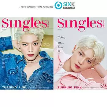 Журнал SINGLES - Обложка NCT TEAYONG (ИЮНЬСКИЙ выпуск 2024 г.) с переводом