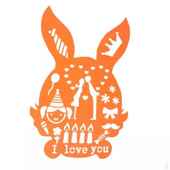 Журнал Трафарет Пластиковая Линейка Планировщик Трафареты / 26cmx18cm_Cat