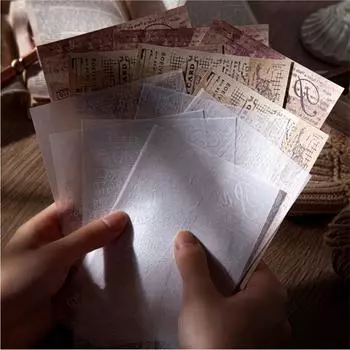 Журнал в стиле ретро, винтажный материал, бумага, эстетическое декоративное украшение для скрапбукинга