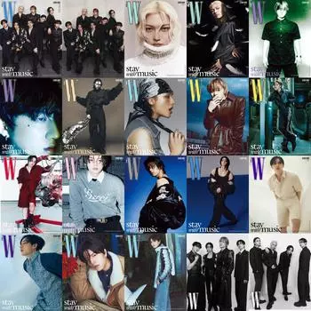 Журнал W Volume, июнь 2024 г., обложка Stray Kids Stray Kids ver.