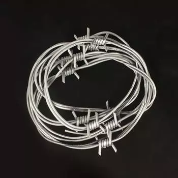 Жуткая имитация ужасов, колючая проволока, серебряная подделка, декор для вечеринки в честь Хэллоуина, игрушка для дома