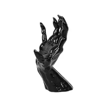 Жуткий настенный ручной подсвечник с мерцающим светодиодным светом One Size