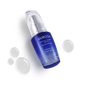 жжение даже при высоком содержании витамина С ретинол ниацинамид подтягивает кожу и ухаживает за порами Интенсивная подтягивающая ночная сыворотка GUECCA Gekka сыворотка [Нет