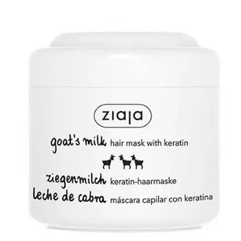 Ziaja Leche De Cabra Mascarilla Para El Cabello Fortalecedora con Keratina 200мл