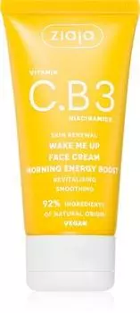 Ziaja Витамин C.b3 Ниацинамид бодрящий дневной крем для мгновенного пробуждения TU прозрачный