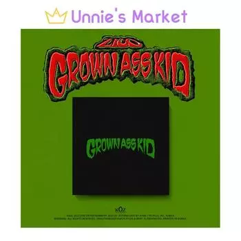 ZICO [Grown Ass Kid] 4-й мини-альбом + бесплатный подарок 1ea