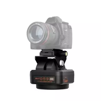 ZIFON YT1500pro Пульт дистанционного управления Панорамная головка с электроприводом Панорамная головка с вращением на 360 градусов чёрный