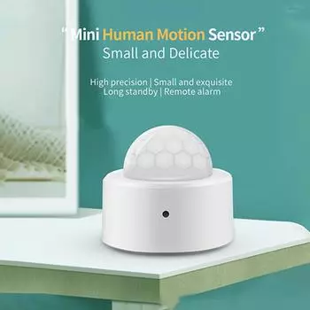 Zigbee 3,0 Tuya Mini Smart Human Body Sensor Движение PIR датчик Инфракрасный детектор Smart Life Умная домашняя безопасность