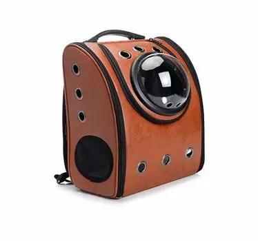 ZIJINJIAJU Pet Pet Carry Spaceship Capsule Pet Cat and Dog Pet Рюкзак большой вместимости для домашних животных до кг с сумкой, сумка, сумка, рюкзак, 6,5 (Коричневая молния)