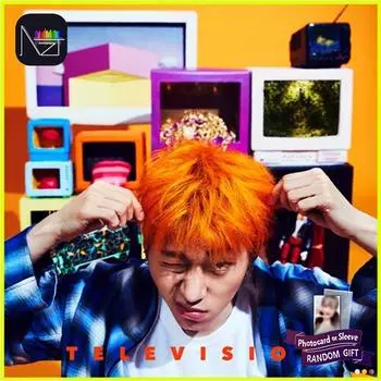 Зико (БЛОК Б) - 2-й мини-альбом ТЕЛЕВИДЕНИЕ 1PCS