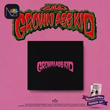 Зико (БЛОК Б) - 4-й мини-альбом Grown Ass Kid [Jewel Ver.] 1PCS