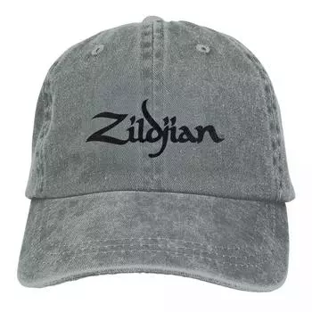 Zildjian дальнобойщики шляпы аксессуары ретро потертая джинсовая кепка Snapback для унисекс стиль регулируемая One Size