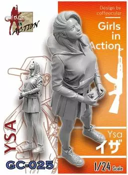 Zilpla Girls in Action Series Iza Resin Kit 1/24 GC-025