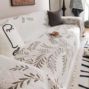 Зимнее бархатное полотенце для дивана с одним краем, новый тканевый чехол для дивана, легкий роскошный роскошный чехол для дивана с полным покрытием, чехол для дивана 180*130CM