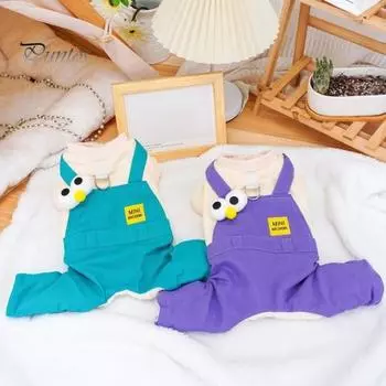 Зимнее пальто для собак, флисовая теплая куртка для домашних животных, ветрозащитный толстый комбинезон для холодной погоды, зимний комбинезон для собак маленьких собак XS фиолетовый