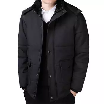 Зимнее пальто, хлопковая куртка с толстым флисом, хлопковая куртка для дедушки, мужская хлопковая куртка 8XL