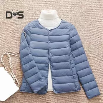 Зимнее пуховое пальто с утолщенной подкладкой, с круглым вырезом, карманами, застежкой на пуговицы, ветрозащитное, с длинными рукавами, сохраняющее тепло, теплая повседневная верхняя одежда для холодной погоды, хлопковая куртка M верблюд