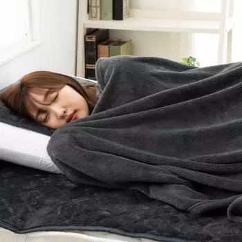 Зимнее статическое электричество предотвращение стихийных бедствий теплое одеяло 140 x 190 уголь HOME COCCI, односпальное, [Экстремальное тепло, 99% сокращение] одеяло, фланель, древесный уголь