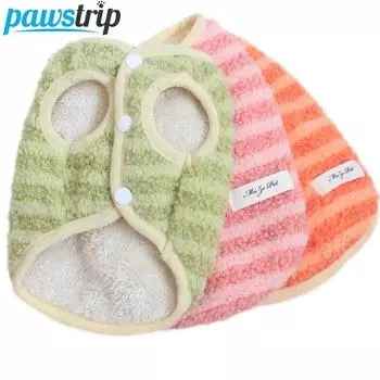 Зимнее теплое пальто для собак, куртка, одежда для собак для маленьких собак, жилет для щенков, одежда для собак, костюм чихуахуа-йорка S зелёный