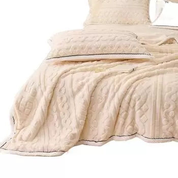 Зимнее толстое бархатное одеяло из молочного бархата Тафу multifunctional blanket 150 * 200
