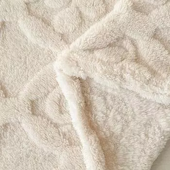 Зимнее жаккардовое плюшевое тонкое одеяло с геометрическим узором, коралловые бархатные пледы для кроватей, однотонные покрывала для дивана, офиса, сонного одеяла 70x100cm-27x39in зелёный