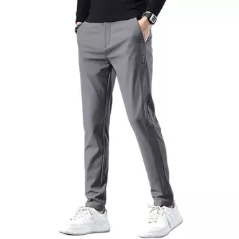 Зимние эластичные зимние брюки-чинос для холодной погоды, зауженные, свободные, красивые, узкие, для гольфа, осенние брюки-чинос, брюки, мужские брюки, брюки, мужская одежда,