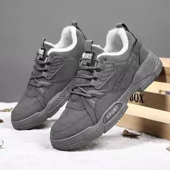 Зимние бархатные теплые рабочие ботинки хлопковые сапоги мужские утолщенные зимние ботинки деловые ботинки с круглым носком ботинки Martin мужские ботинки 39 хаки