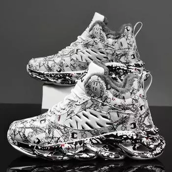 Зимние ботинки для мужчин, мужская зимняя обувь, военные тактические ботинки, безопасная рабочая обувь, мужская обувь до щиколотки, высокие армейские ботинки 39